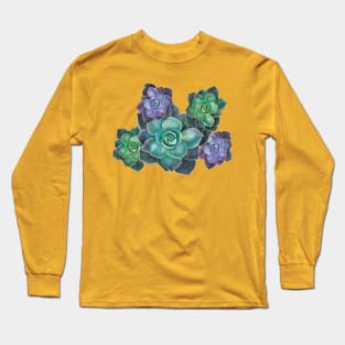 Succulents Long Sleeve T-Shirt